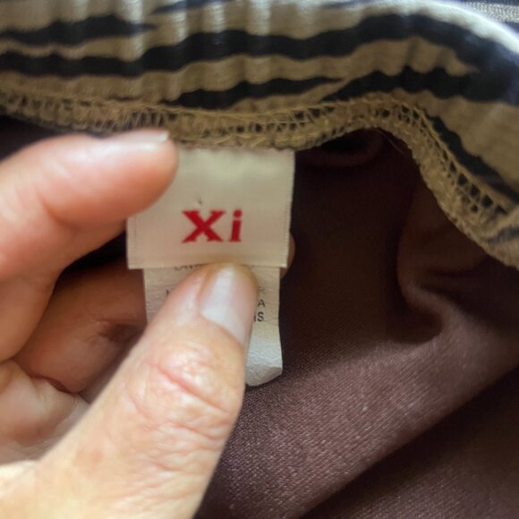 90s/Y2K Brown Zebra Animal Print Slip Dress in M by XI - Picture 4 of 5